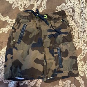 Boys Camo Pants 4T